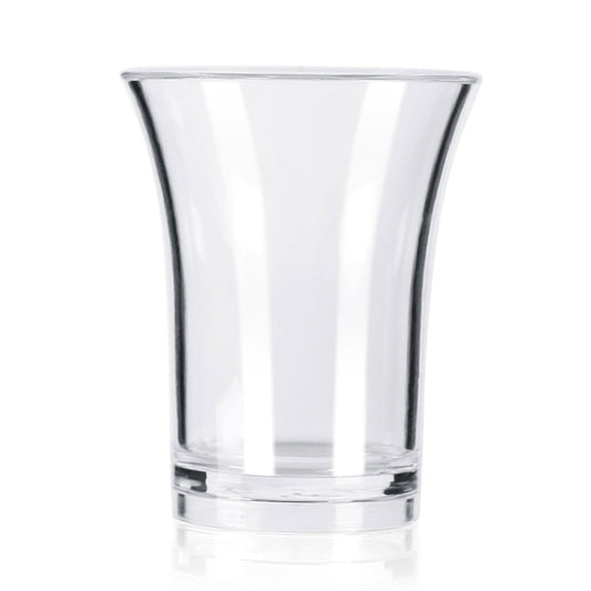 10 x Clear Plastic Reusable Shot Glasses 25ml Product Pro Plastics