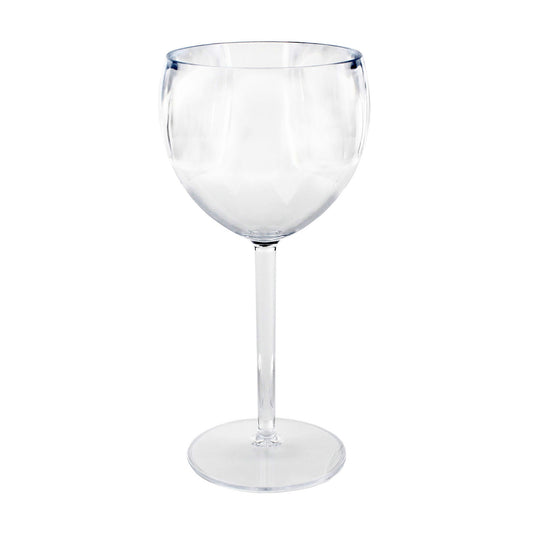 24 x Clear Plastic Reusable Gin Glasses 400ml