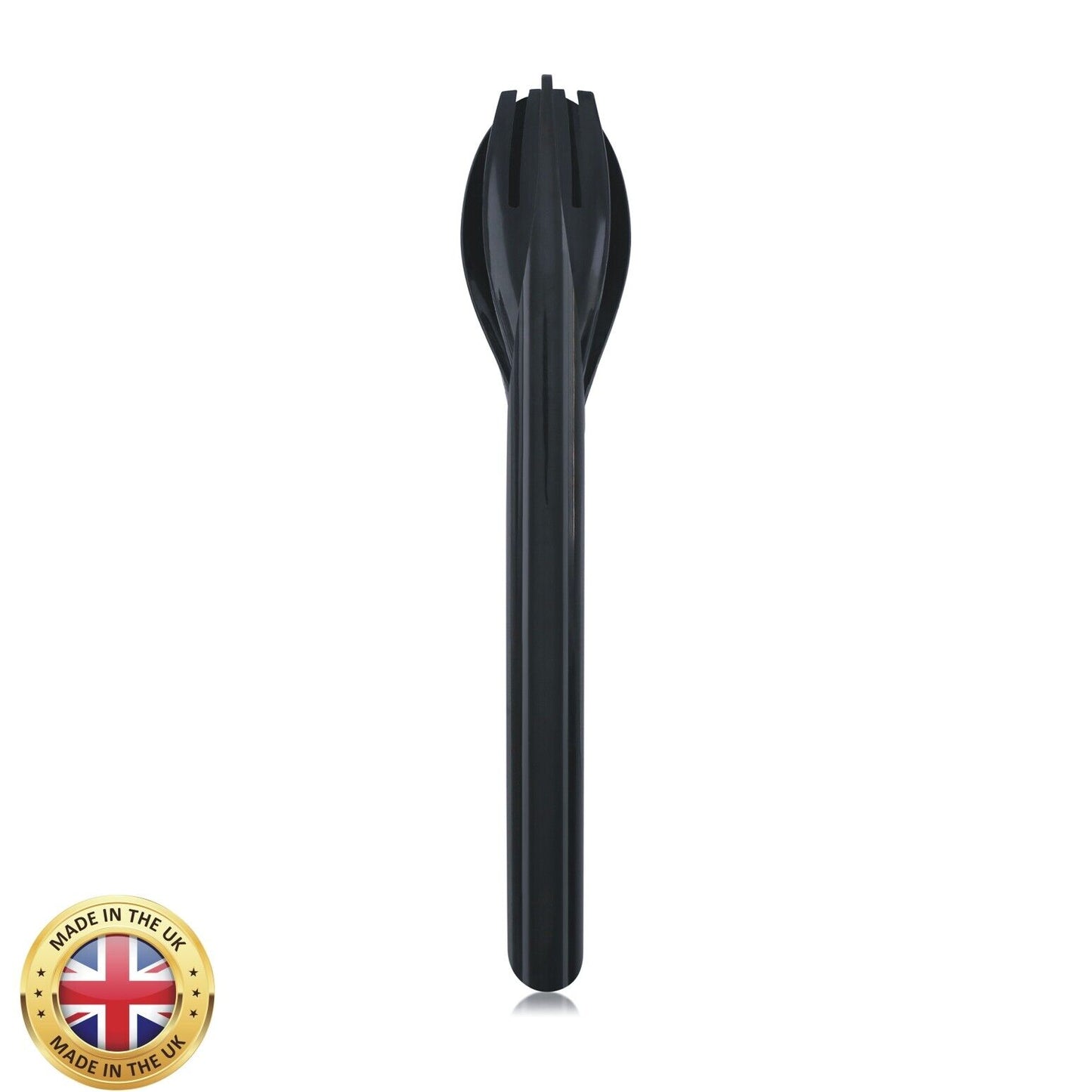 30 x Black Disposable Plastic Cutlery Sets 10 Knives, 10 Forks, 10 Spoons