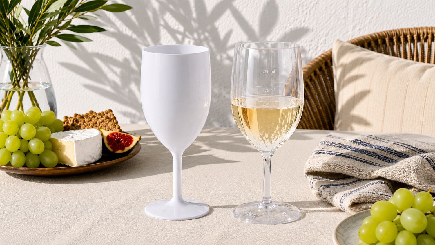 Plastic Wine Glasses