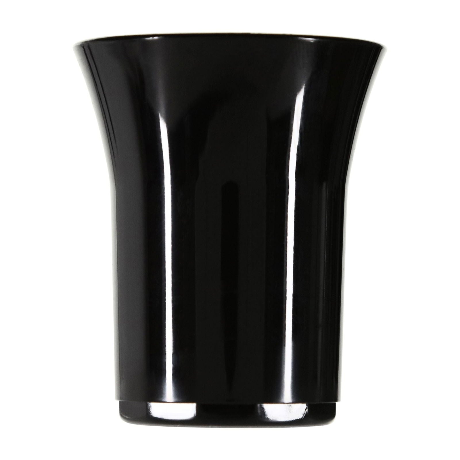 10 x Black Plastic Reusable 25ml Shot Glasses Product Pro Plastics