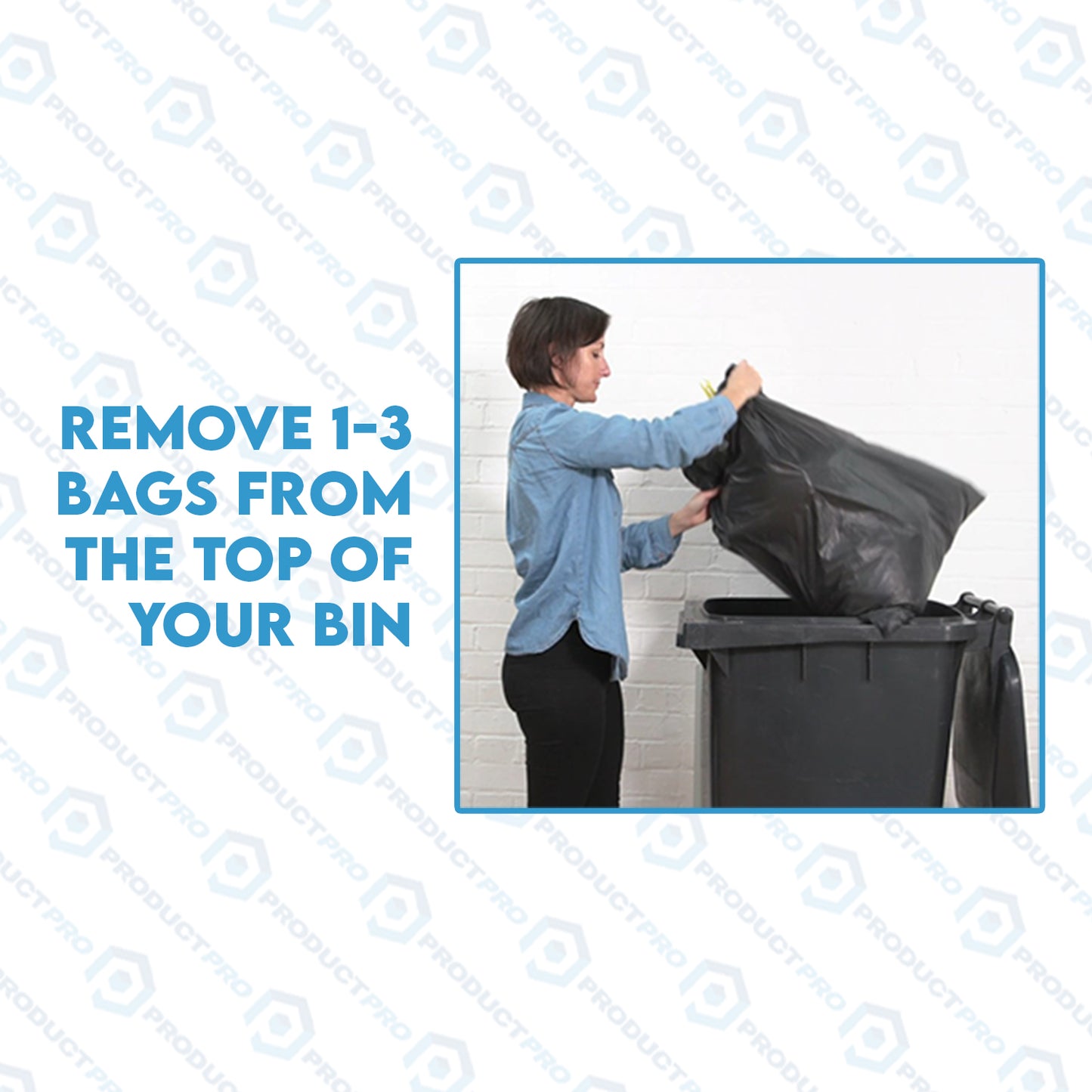 Wheelie Bin Compactor Press Suit Standard Household Rubbish Trash Recycling Bins