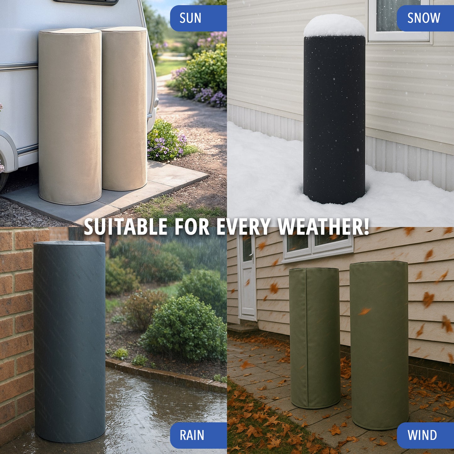 47kg Gas Bottle Cover 100% Waterproof