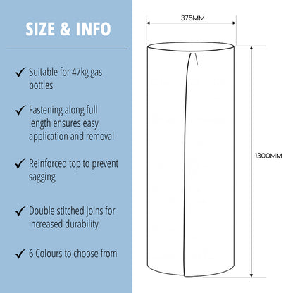 47kg Gas Bottle Cover 100% Waterproof
