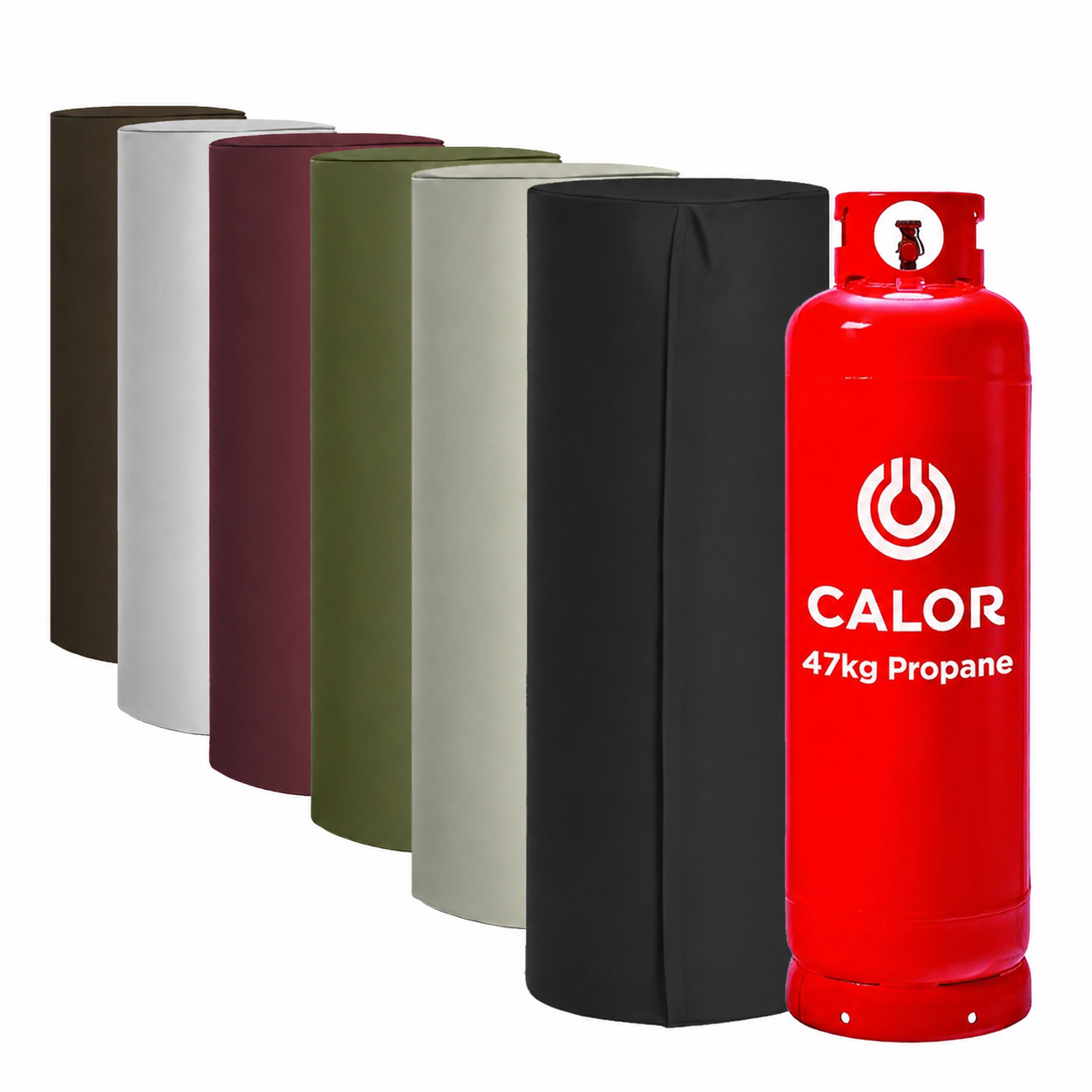 47kg Gas Bottle Cover 100% Waterproof - 6 Colours