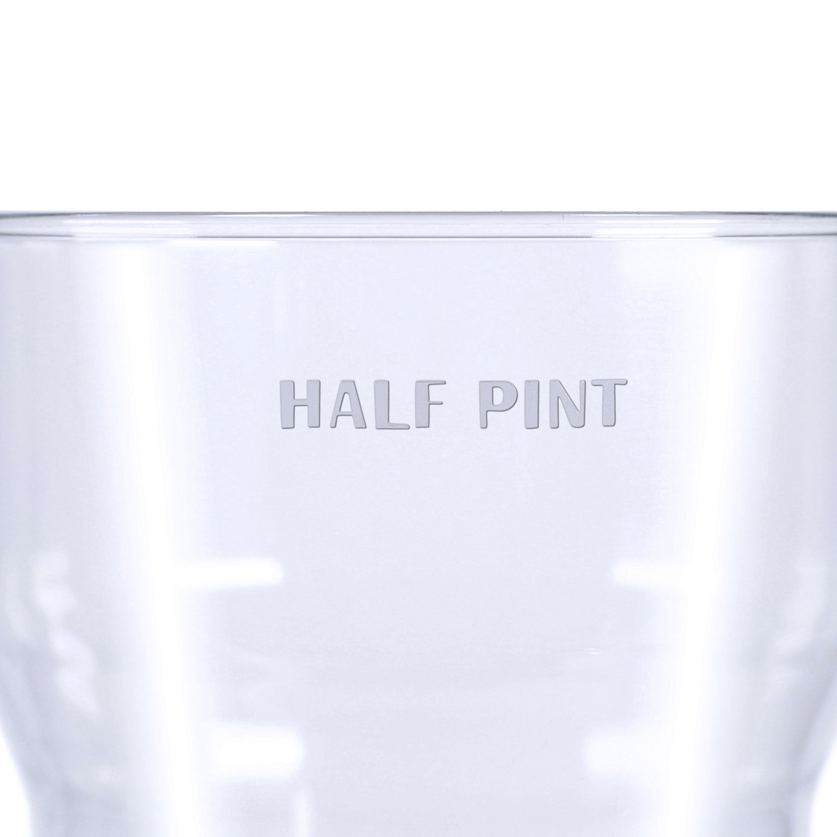 10 x Half Pint Plastic Reusable Glasses - 10oz 284ml